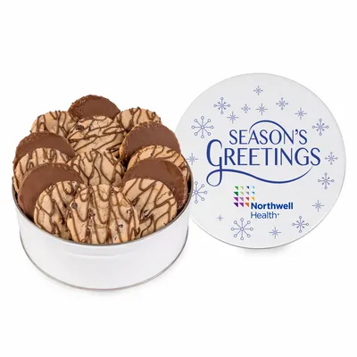 Fresh Beginnings Dreamy Drizzle Chocolate Chip Cookie Tin - Webcam Covers Now