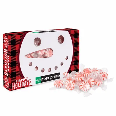 Snowman Die Cut Box with Starlight Mints - Webcam Covers Now