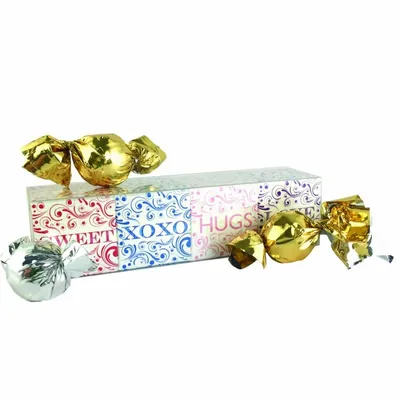4 Cube Acetate Gift Box with Truffles - Webcam Covers Now