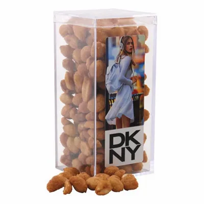 Acrylic Box with Honey Roasted Peanuts - Medium - Webcam Covers Now