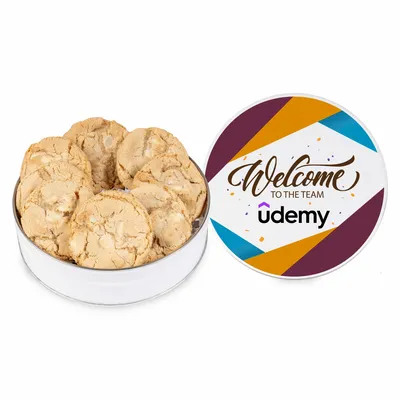 Fresh Beginnings Macadamia Nut Cookie Tin (Small) - Webcam Covers Now
