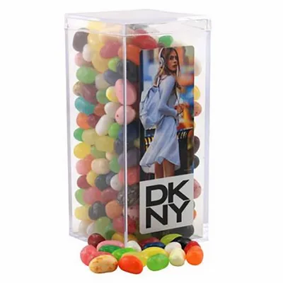 Large Rectangle Acrylic Candy Box with Jelly Belly - Webcam Covers Now