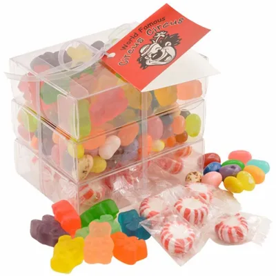 3 Way Candy Stack Acetate Tower - TRB901 - Webcam Covers Now