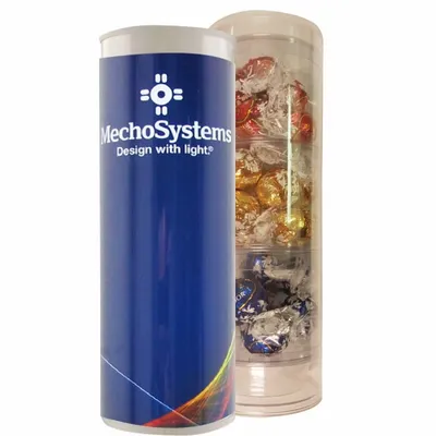 3 Piece Holiday Gift Tube with Lindor Truffles - Webcam Covers Now