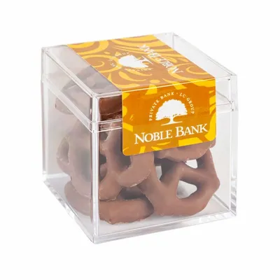 Sweet Boxes with Milk Chocolate Pretzels - Webcam Covers Now
