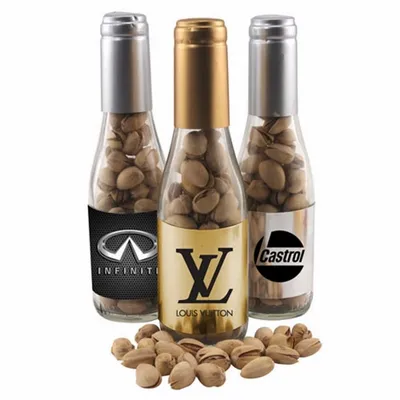 Champagne Bottle w/ Pistachios 8" - Webcam Covers Now