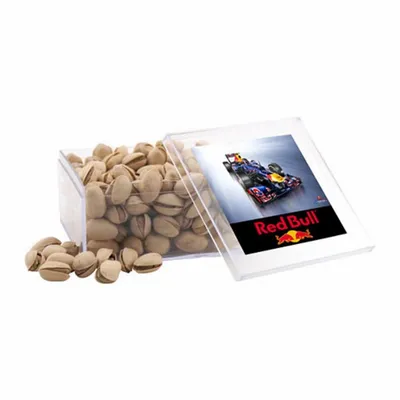 Acrylic Box with Pistachios - Large - Webcam Covers Now