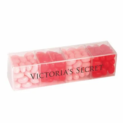 4 Cube Acetate Gift Box with Jelly Belly Jelly Beans - Webcam Covers Now