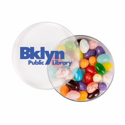 Small Round Acrylic with Gourmet Jelly Beans - Webcam Covers Now