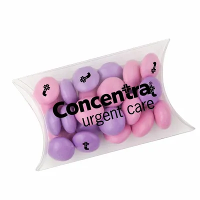 Small Pillow Box with Imprinted Chocolate Buttons - Webcam Covers Now