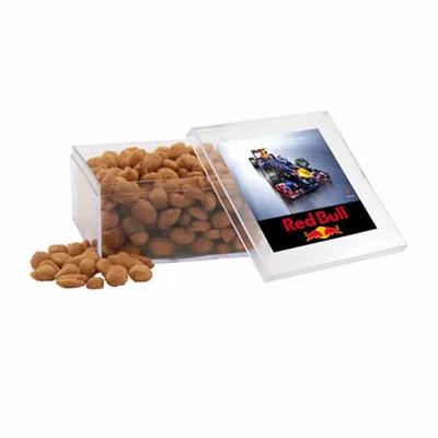 Acrylic Box with Honey Roasted Peanuts - Large - Webcam Covers Now