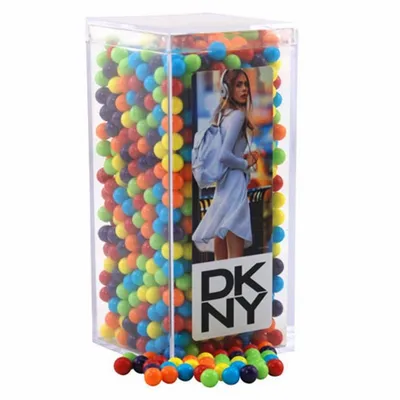 Acrylic Box with Mini Jawbreakers - Medium - Webcam Covers Now