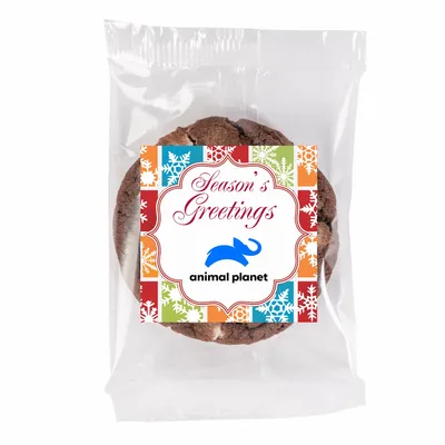 Fresh Beginnings Individually Wrapped Choc Double Chip Cookie - Webcam Covers Now