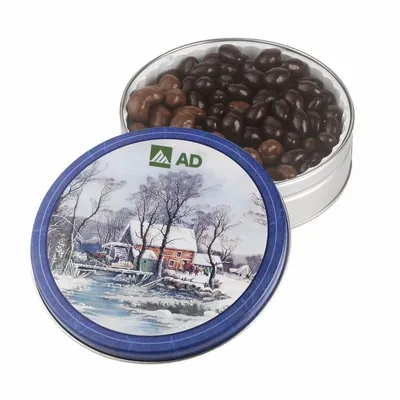 Glad Tidings Tins - Dark Choc Almonds & Milk Choc Cashews - Webcam Covers Now