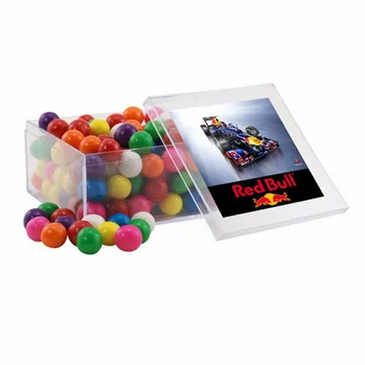 Acrylic Box with Gumballs - Large - Webcam Covers Now