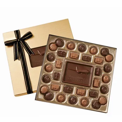 Classic Custom Chocolate Delights Gift Box - Webcam Covers Now