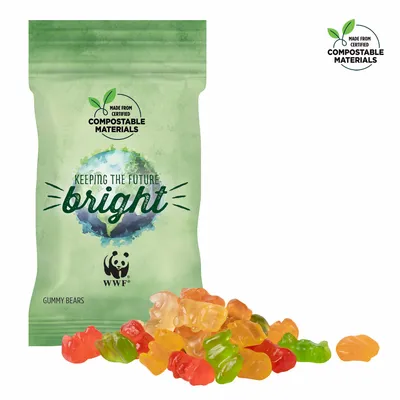 1oz ECO-Digibag, Compostable & Full Color, Gummy Bears - Webcam Covers Now