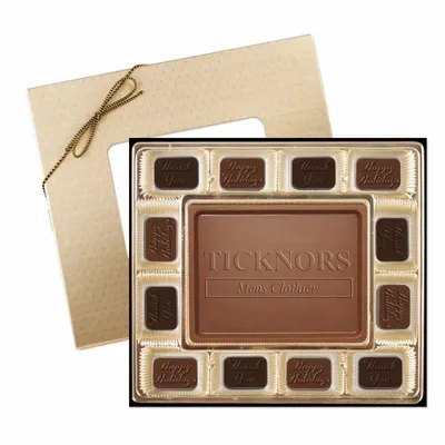 Small Custom Chocolate Delight Gift Box 7" - Webcam Covers Now
