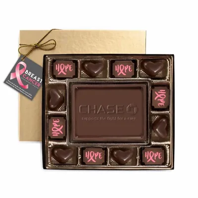 Hope, Love, Cure Chocolate Box - Webcam Covers Now