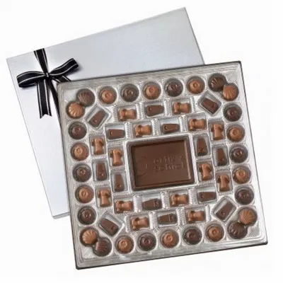 Large Custom Chocolate Delights Gift Box ( 1 1/2 lbs.) - Webcam Covers Now