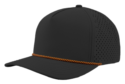 Black-Orange Chainlink Rope Black-Orange Chainlink Rope - Webcam Covers Now