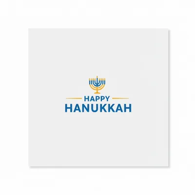 Hanukkah Napkins - Webcam Covers Now