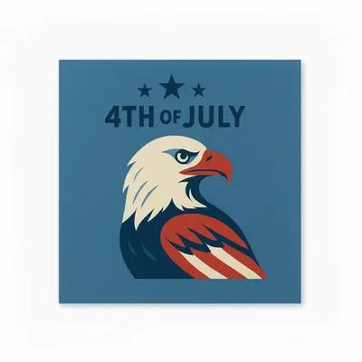 4th of July Napkins - Webcam Covers Now