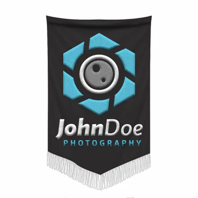 Embroidered Pennant - Webcam Covers Now