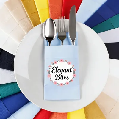 Custom Pocket Napkin - Webcam Covers Now