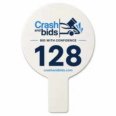 Foam Auction Paddles - Webcam Covers Now