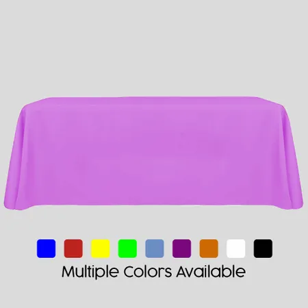 Blank Rectangle Table Throw Cover - Webcam Covers Now