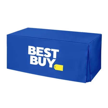 Pleated Corner Table Covers - Webcam Covers Now