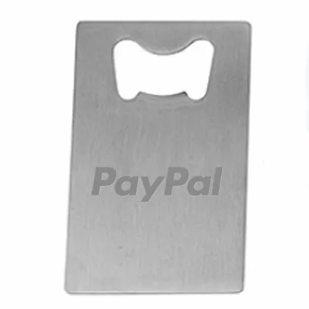 Card-shaped Bottle Opener Keychain Card-shaped Bottle Opener Keychain - Webcam Covers Now