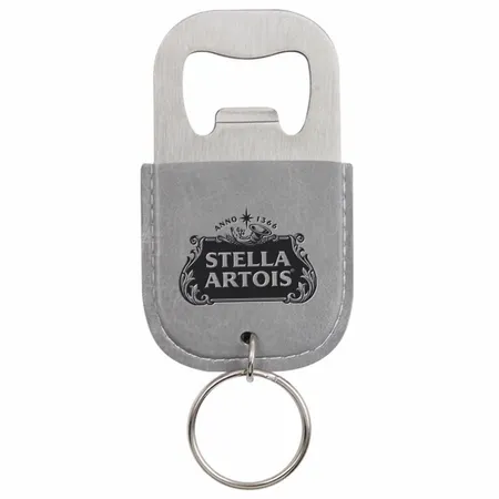Leather Bottle Opener Keychain Leather Bottle Opener Keychain - Webcam Covers Now