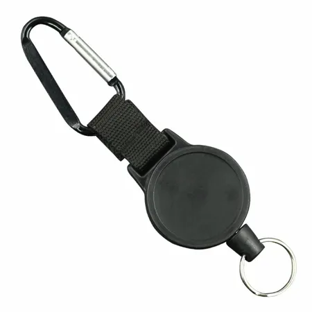 Caribiner Loop Reel Keychain Caribiner Loop Reel Keychain - Webcam Covers Now