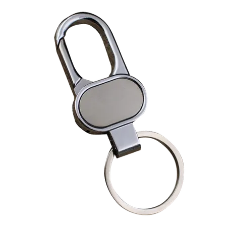 Caribiner Metal Keychain