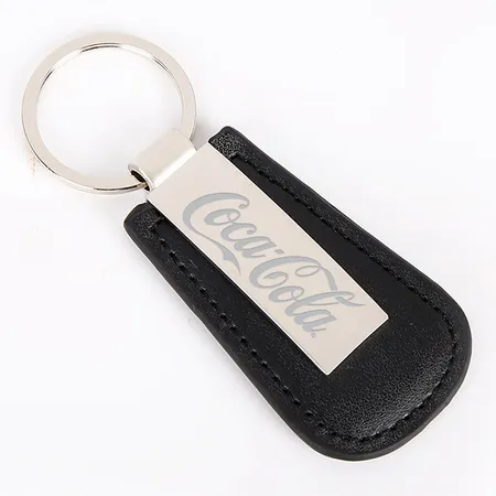 Superior Metal & Leather Keychain