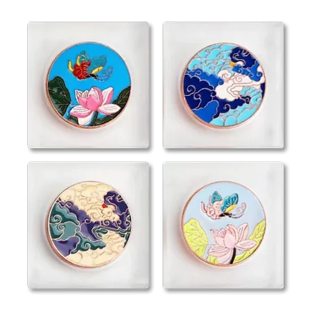 Customized Glass Alloy Coaster - Webcam Covers Now