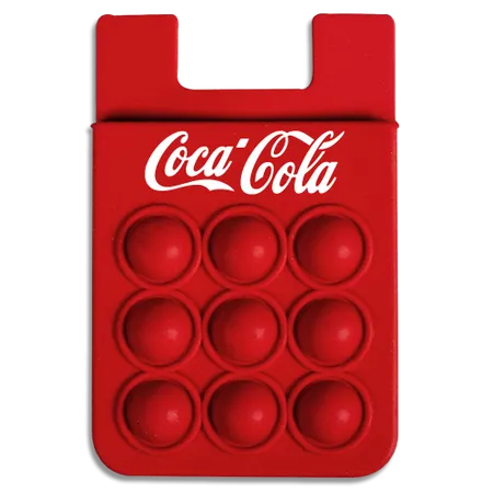 Silicone Push Pop Up Phone Wallet - Webcam Covers Now