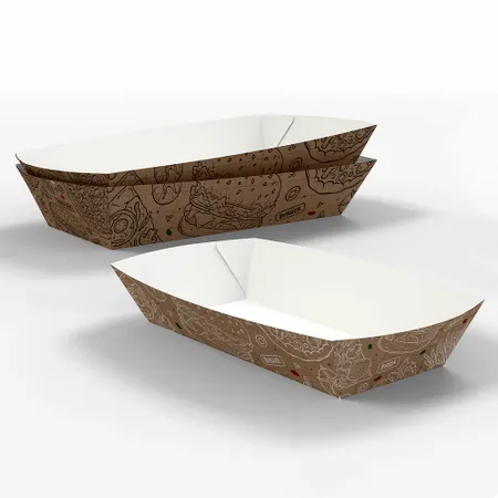 Paper Food Tray - Webcam Covers Now