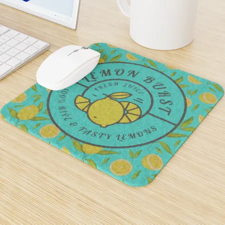 Custom Wool Felt Mouse Pad Custom Wool Felt Mouse Pad - Webcam Covers Now