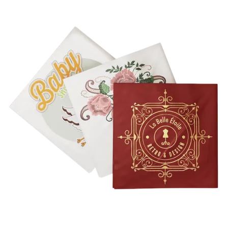Custom Cloth Beverage Napkin - Webcam Covers Now