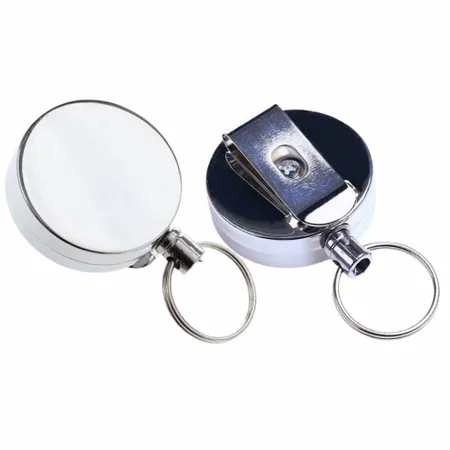 Compact Reel Keychain Compact Reel Keychain - Webcam Covers Now