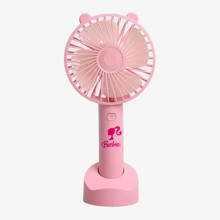 Mini Desk Fan with Cell Phone Holder and Lightup Messages - Webcam Covers Now