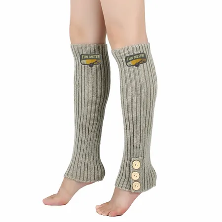 Button Trace Leg Warmer - Webcam Covers Now