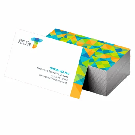 Silk Business Cards - Webcam Covers Now