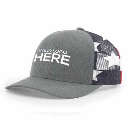 Richardson 112PM Printed Mesh Trucker Cap - Webcam Covers Now