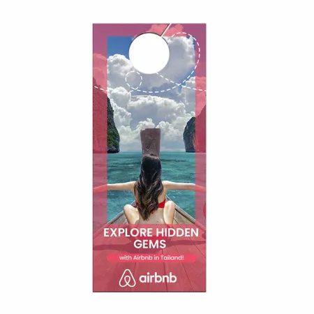 Rectangle Door Hangers Rectangle Door Hangers - Webcam Covers Now