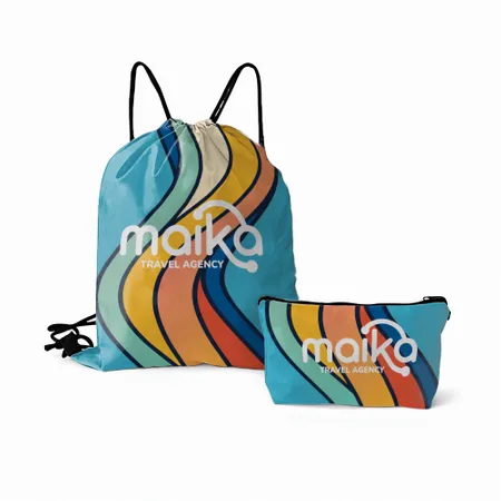 Drawstring Bag and Pouch Set Drawstring Bag and Pouch Set - Webcam Covers Now