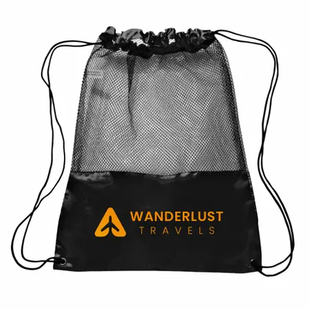 Mesh Drawstring Bag Mesh Drawstring Bag - Webcam Covers Now